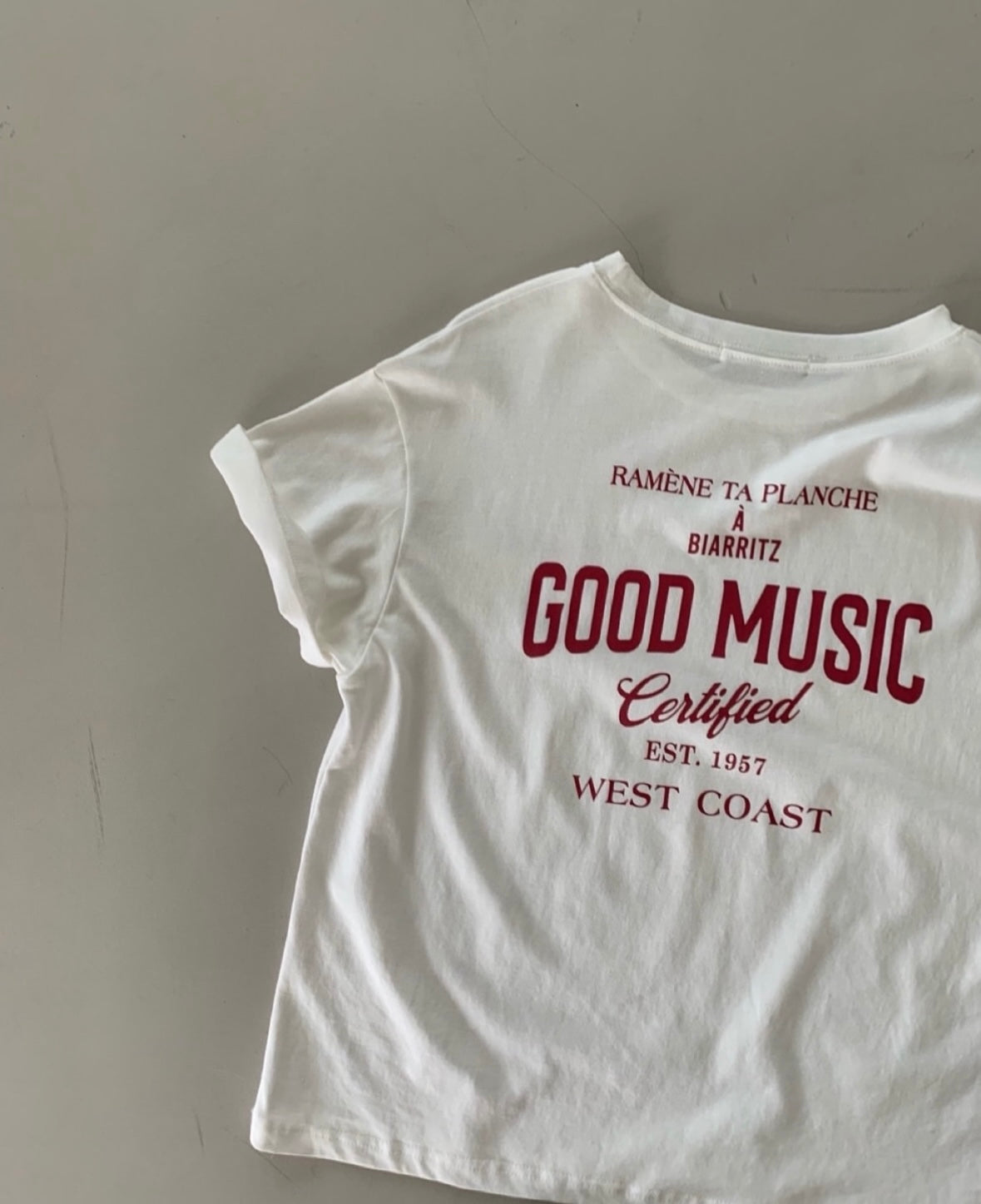 Back Print Tee