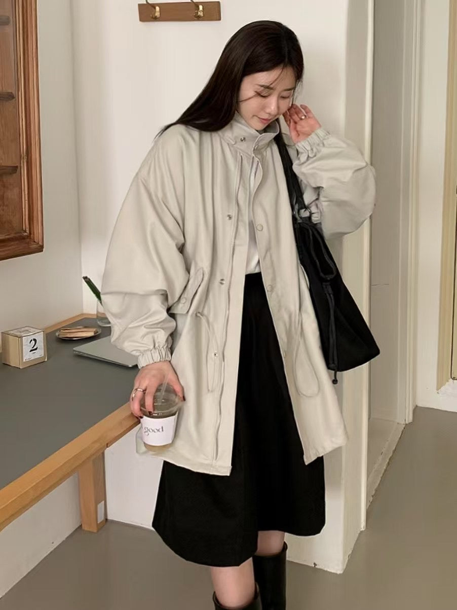 Waterproof trench coat