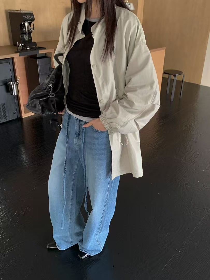 Waterproof trench coat
