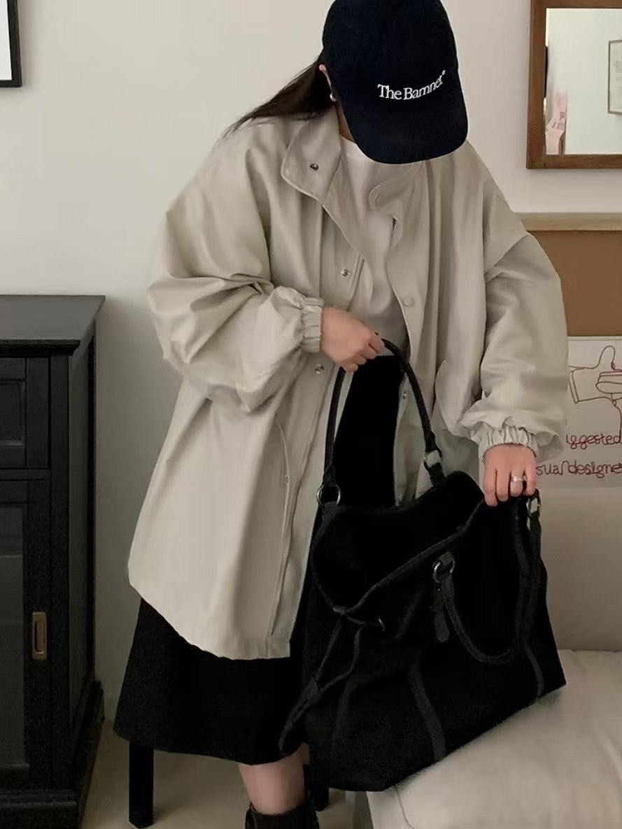 Waterproof trench coat