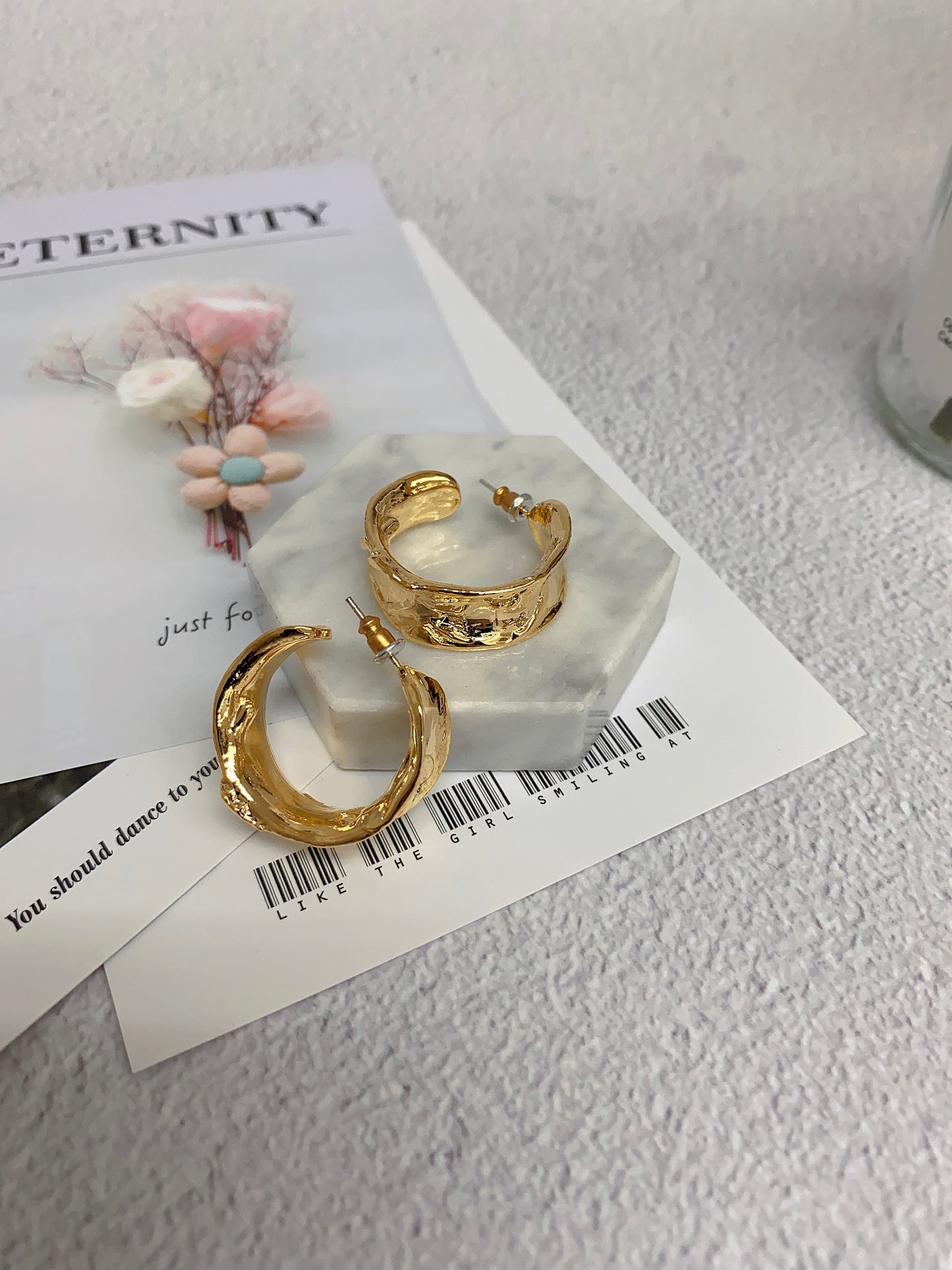 Gold Hoop Earrings