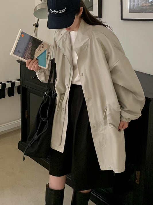 Waterproof trench coat