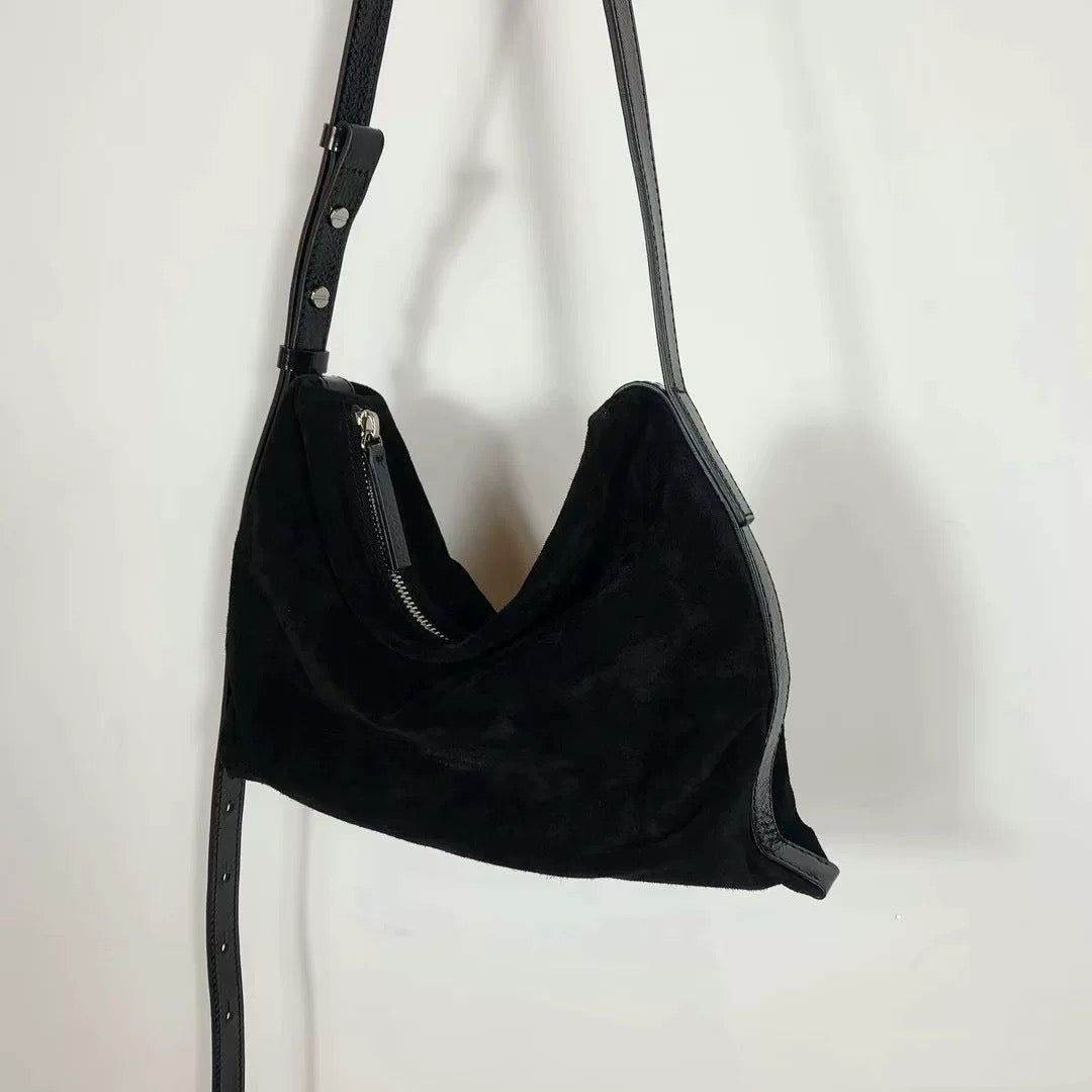 Suede Shoulder Bag